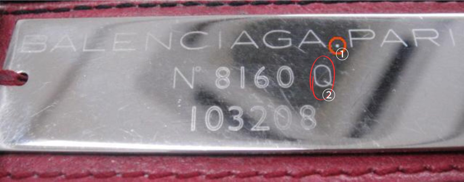 バレンシアガのシリアル番号と製造年・真贋 