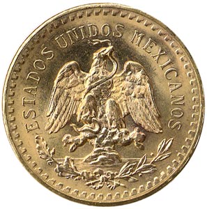 メキシコ 50ペソ 金貨